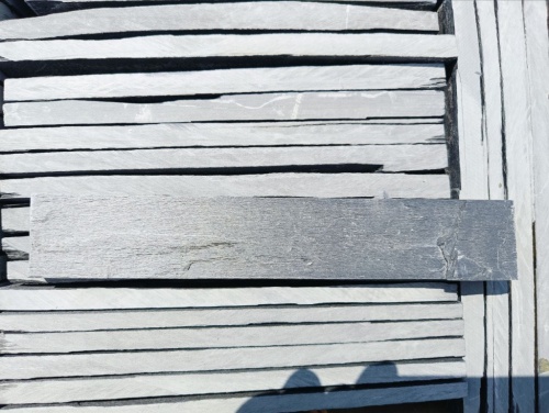 Плитка чёрная из натурального камня фасадная 30 см * 5 см, толщина 7 мм -30 мм купить в Белоярском